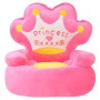 Silla de peluche para niños princesa rosa by , Chairs and high chairs for children - Ref: Foro24-80158, Price: 79,39 €, Disco...