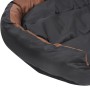 Cojín para perro reversible y lavable negro marrón 110x80x23cm by , Beds for dogs - Ref: Foro24-171221, Price: 69,10 €, Disco...