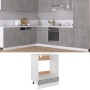 Ofenschrank aus Betonsperrholz 60x46x81,5cm von vidaXL, Küchenschränke - Ref: Foro24-802501, Preis: 63,60 €, Rabatt: %