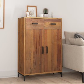 Zapatero de madera maciza de pino 75x40x110 cm von , Schuhregale und Schuhorganisatoren - Ref: Foro24-349933, Preis: 261,75 €...