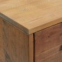 Zapatero de madera maciza de pino 75x40x110 cm de , Zapateros y organizadores de calzado - Ref: Foro24-349933, Precio: 261,64...