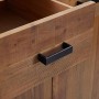 Zapatero de madera maciza de pino 75x40x110 cm de , Zapateros y organizadores de calzado - Ref: Foro24-349933, Precio: 261,64...