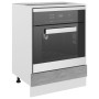 Ofenschrank aus Betonsperrholz 60x46x81,5cm von vidaXL, Küchenschränke - Ref: Foro24-802501, Preis: 63,60 €, Rabatt: %