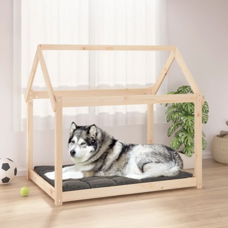 Cama para perros madera maciza de pino 111x80x100 cm von , Betten für Hunde - Ref: Foro24-822217, Preis: 86,33 €, Rabatt: %