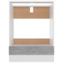Ofenschrank aus Betonsperrholz 60x46x81,5cm von vidaXL, Küchenschränke - Ref: Foro24-802501, Preis: 63,60 €, Rabatt: %