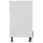 Ofenschrank aus Betonsperrholz 60x46x81,5cm von vidaXL, Küchenschränke - Ref: Foro24-802501, Preis: 63,60 €, Rabatt: %