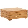 Reposapiés seccional con cojín madera maciza de acacia von , Modulare Sofas für den Außenbereich - Ref: Foro24-46691, Preis: ...