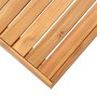 Reposapiés seccional con cojín madera maciza de acacia de , Sofás modulares de exterior - Ref: Foro24-46691, Precio: 126,41 €