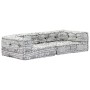 Puf modular de 2 plazas tela gris claro von , Kissen für Stühle und Sofas - Ref: Foro24-249407, Preis: 183,81 €, Rabatt: %