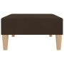 Reposapiés de tela marrón oscuro 78x56x32 cm von , Osmanen - Ref: Foro24-337679, Preis: 66,32 €, Rabatt: %
