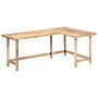 Escritorio de madera maciza de mango 180x120x76 cm by , Desks - Ref: Foro24-247905, Price: 481,35 €, Discount: %