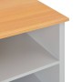 Mueble para el televisor gris 95x39x58 cm von , TV-Möbel - Ref: Foro24-283739, Preis: 78,73 €, Rabatt: %
