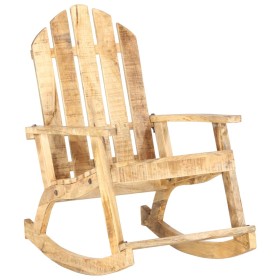Mecedora de jardín de madera maciza de mango von , Schaukelstühle - Ref: Foro24-285883, Preis: 138,93 €, Rabatt: %