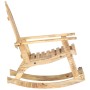 Mecedora de jardín de madera maciza de mango by , Rocking chairs - Ref: Foro24-285883, Price: 138,93 €, Discount: %
