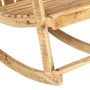 Mecedora de jardín de madera maciza de mango by , Rocking chairs - Ref: Foro24-285883, Price: 138,93 €, Discount: %