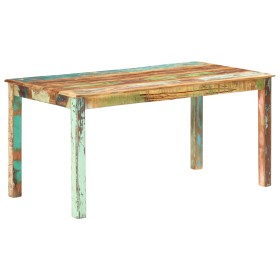 Mesa de comedor de madera maciza reciclada 160x80x76 cm von , Küchen- und Esstische - Ref: Foro24-285931, Preis: 248,11 €, Ra...