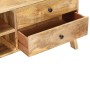 Mueble para TV de madera maciza de mango 97x35x47 cm von , TV-Möbel - Ref: Foro24-286262, Preis: 156,17 €, Rabatt: %