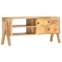 Mueble para TV de madera maciza de mango 97x35x47 cm von , TV-Möbel - Ref: Foro24-286262, Preis: 156,17 €, Rabatt: %