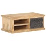 Mesa de centro con puerta madera maciza de mango 90x50x35 cm by , Coffee table - Ref: Foro24-289097, Price: 178,83 €, Discoun...