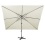 Sombrilla jardín voladiza con cubierta doble arena 400x300 cm von , Sonnenschirme - Ref: Foro24-312369, Preis: 306,38 €, Raba...