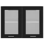 Hängender Küchenschrank aus schwarzem Sperrholz, 80 x 31 x 60 cm von vidaXL, Küchenschränke - Ref: Foro24-802530, Preis: 72,8...