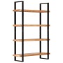 Estantería de 4 niveles madera maciza de acacia 120x40x180 cm von , Bücherregale und Regale - Ref: Foro24-321065, Preis: 429,...
