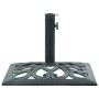 Base de sombrilla de hierro fundido verde 12 kg 49 cm de vidaXL, Bases para sombrillas - Ref: Foro24-47866, Precio: 77,20 €, ...