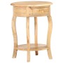 Mesa auxiliar de madera maciza de mango 37x37x61 cm by , Side tables - Ref: Foro24-321789, Price: 131,33 €, Discount: %