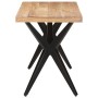 Mesa de comedor de madera maciza de acacia 120x60x76 cm von , Küchen- und Esstische - Ref: Foro24-323559, Preis: 241,19 €, Ra...