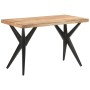 Mesa de comedor de madera maciza de acacia 120x60x76 cm von , Küchen- und Esstische - Ref: Foro24-323559, Preis: 241,19 €, Ra...