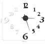 Reloj 3D de pared con diseño moderno blanco y negro 100 cm XXL by , Wall clocks - Ref: Foro24-325150, Price: 20,95 €, Discoun...