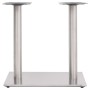 Pata de mesa de bistró acero inoxidable plateado 70x40x72 cm von , Tischbeine - Ref: Foro24-325441, Preis: 101,92 €, Rabatt: %