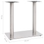 Pata de mesa de bistró acero inoxidable plateado 70x40x72 cm von , Tischbeine - Ref: Foro24-325441, Preis: 101,92 €, Rabatt: %