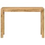 Mesa consola de madera de mango rugosa 110x35x76 cm by , Side tables - Ref: Foro24-337270, Price: 118,16 €, Discount: %