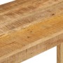 Mesa consola de madera de mango rugosa 110x35x76 cm by , Side tables - Ref: Foro24-337270, Price: 118,16 €, Discount: %