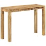 Mesa consola de madera de mango rugosa 110x35x76 cm by , Side tables - Ref: Foro24-337270, Price: 118,16 €, Discount: %