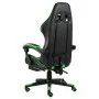 Gaming-Stuhl mit Fußstütze aus schwarzem und grünem Kunstleder von vidaXL, Bürostühle - Ref: Foro24-20529, Preis: 135,91 €, R...