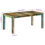 Mesa de comedor madera maciza reciclada 180x90x76 cm von , Küchen- und Esstische - Ref: Foro24-351728, Preis: 293,04 €, Rabat...