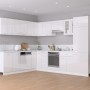 Glänzend weißer hängender Küchenschrank aus Holzwerkstoff von vidaXL, Küchenschränke - Ref: Foro24-801281, Preis: 105,77 €, R...