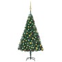 Árbol de Navidad preiluminado con luces y bolas verde 120 cm von , Weihnachtsbäume - Ref: Foro24-3077534, Preis: 53,78 €, Rab...
