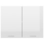 Armario colgante cocina madera ingeniería blanco brillo de vidaXL, Armarios de cocina - Ref: Foro24-801281, Precio: 105,77 €