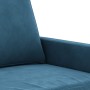 Juego de sofás con cojines 4 piezas terciopelo azul von , Sofas - Ref: Foro24-3201973, Preis: 798,25 €, Rabatt: %