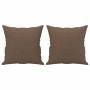 Juego de sofás con cojines 3 piezas tela marrón von , Sofas - Ref: Foro24-3202113, Preis: 489,01 €, Rabatt: %