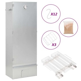 Horno ahumador de BBQ con generador humo frío acero galvanizado