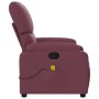 Sillón de masaje reclinable de tela color morado de , Sillones - Ref: Foro24-373429, Precio: 192,73 €, Descuento: %