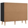 Aparador de madera de ingeniería negro 90x30x72 cm von , Sideboards - Ref: Foro24-326814, Preis: 115,29 €, Rabatt: %