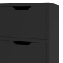 Aparador de madera de ingeniería negro 90x30x72 cm von , Sideboards - Ref: Foro24-326814, Preis: 115,29 €, Rabatt: %
