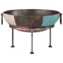 Brasero de hierro 55x55x38 cm by , Chimneys - Ref: Foro24-351639, Price: 91,63 €, Discount: %