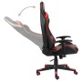 Drehbarer Gaming-Stuhl aus rotem PVC von vidaXL, Gaming-Stühle - Ref: Foro24-20481, Preis: 171,76 €, Rabatt: %