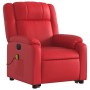 Sillón de majaje elevable eléctrico cuero artificial rojo von , Sessel - Ref: Foro24-3205176, Preis: 338,23 €, Rabatt: %